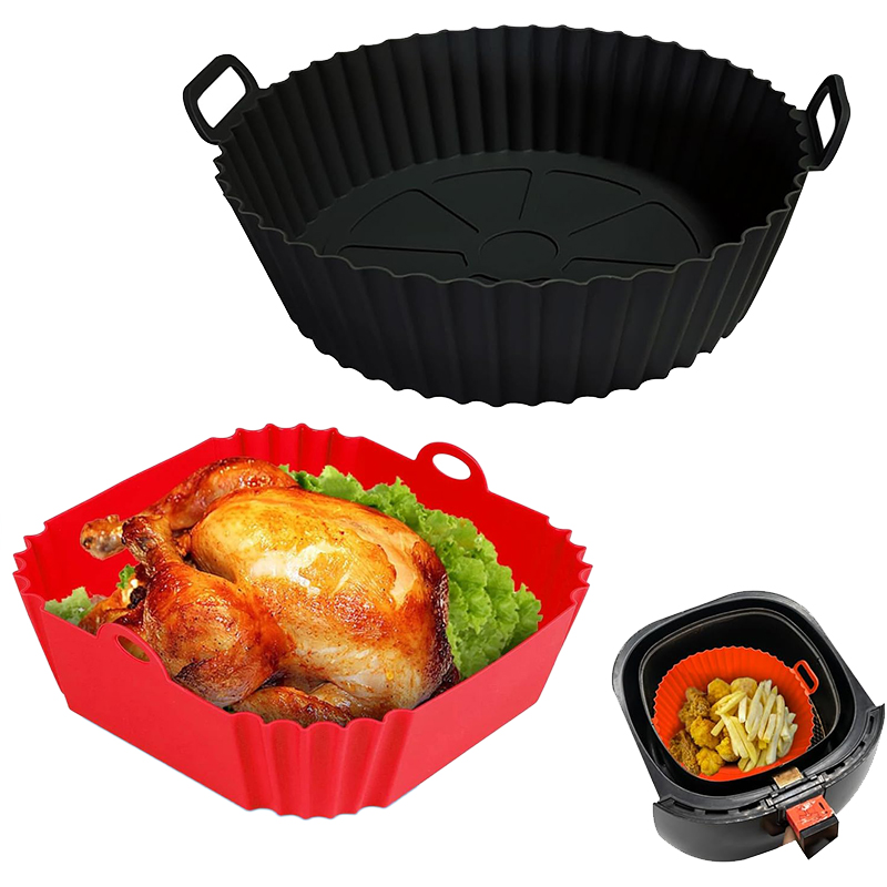 Kitchen Gadgets For Cooking - Air Fryer Silicone Liners Pot Cooking