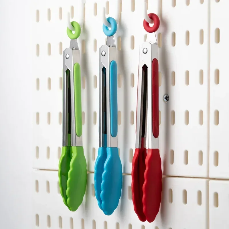 Kitchen Gadgets For Cooking - Silicone BBQ Grilling Tong Kitchen Cooking