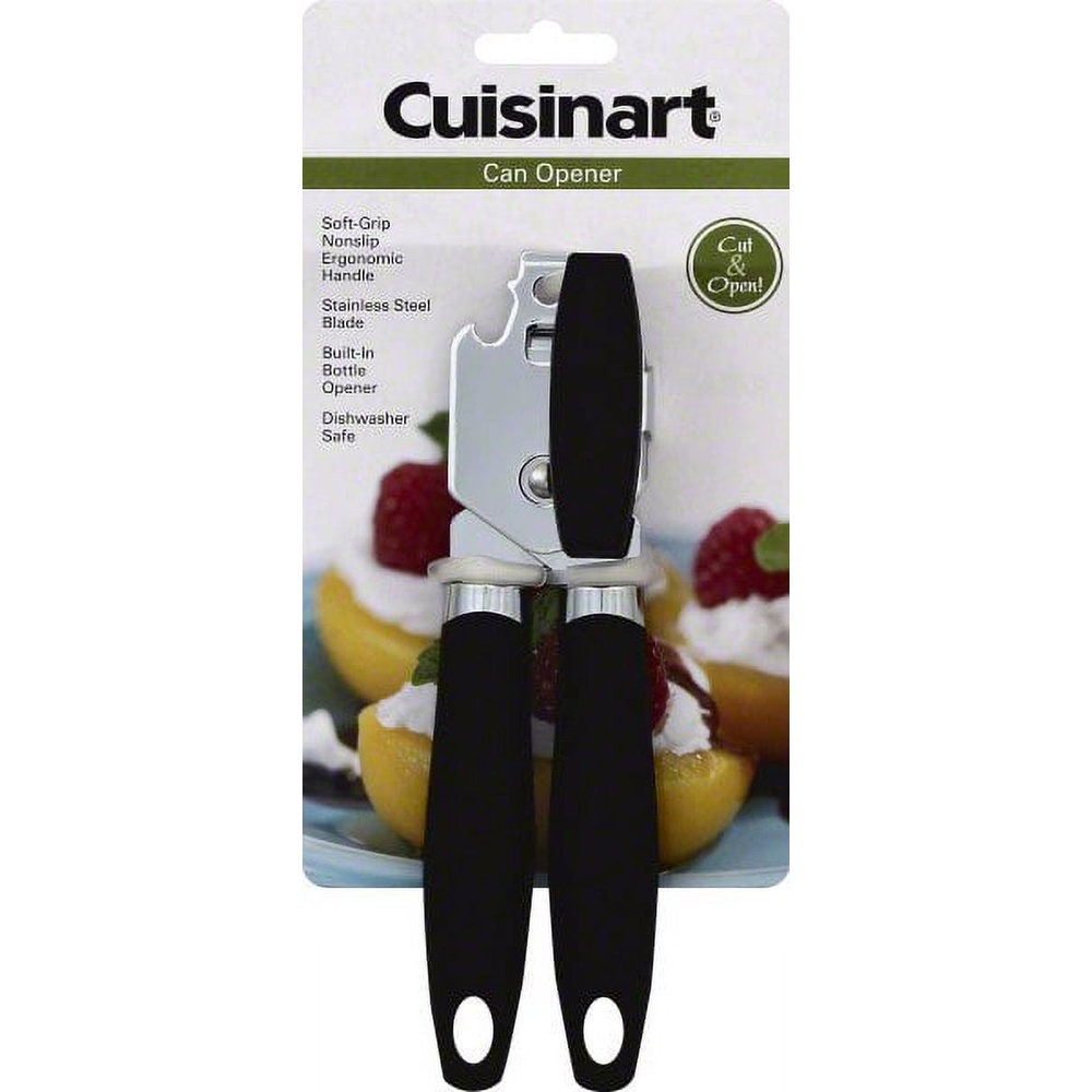 Kitchen Gadgets Built In - Curve Handle Can Opener with Built-in