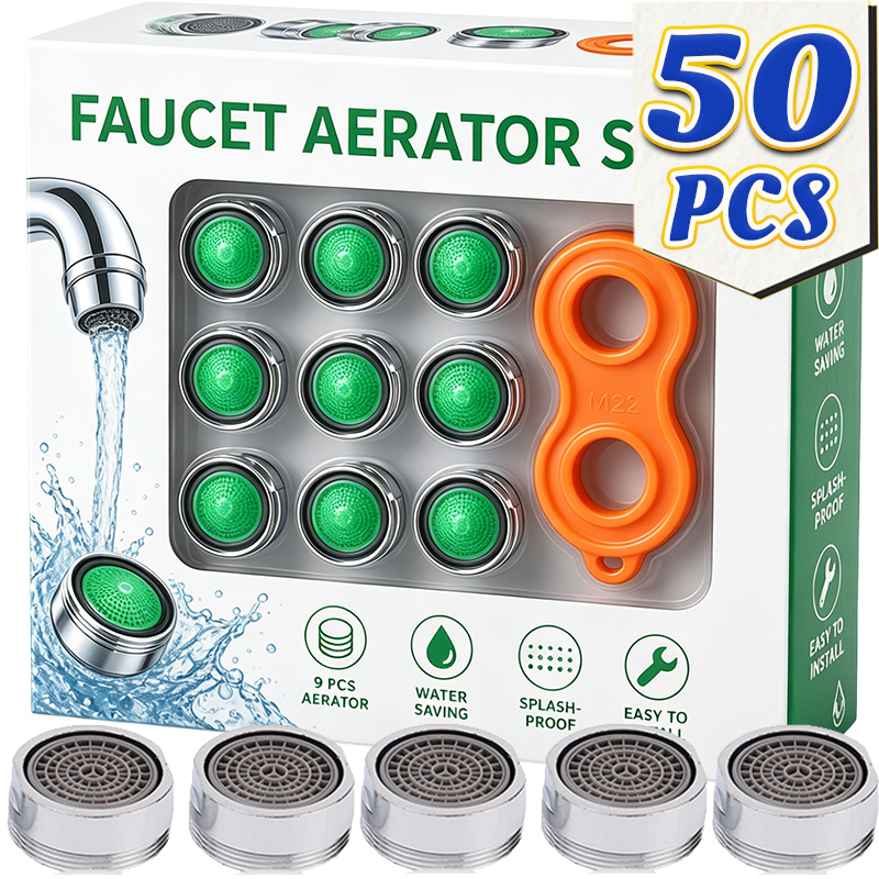 Kitchen Gadgets Hacks - Faucet Aerator Set Insert Nozzle Thread