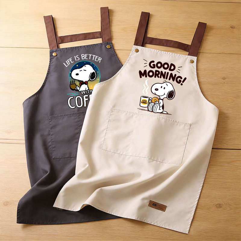 Snoopys Cooking Apron Men Wome - đánh giá và giá Kitchen Gadgets And Equipment