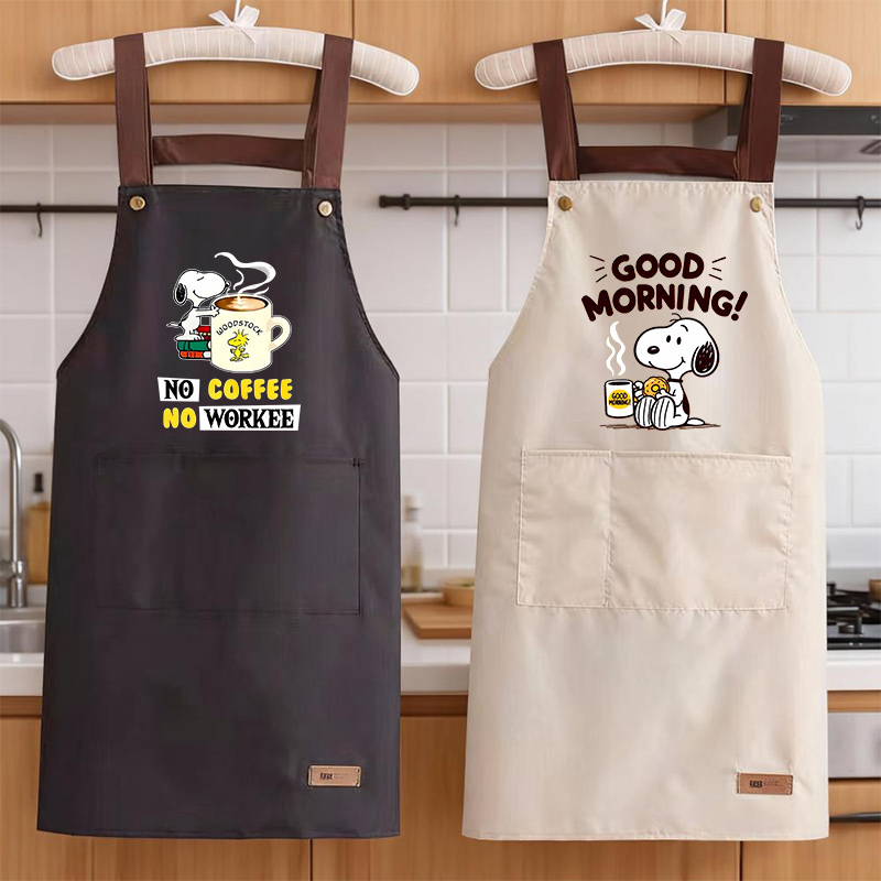 Snoopys Cooking Apron Men Wome - đánh giá và giá Kitchen Gadgets And Equipment