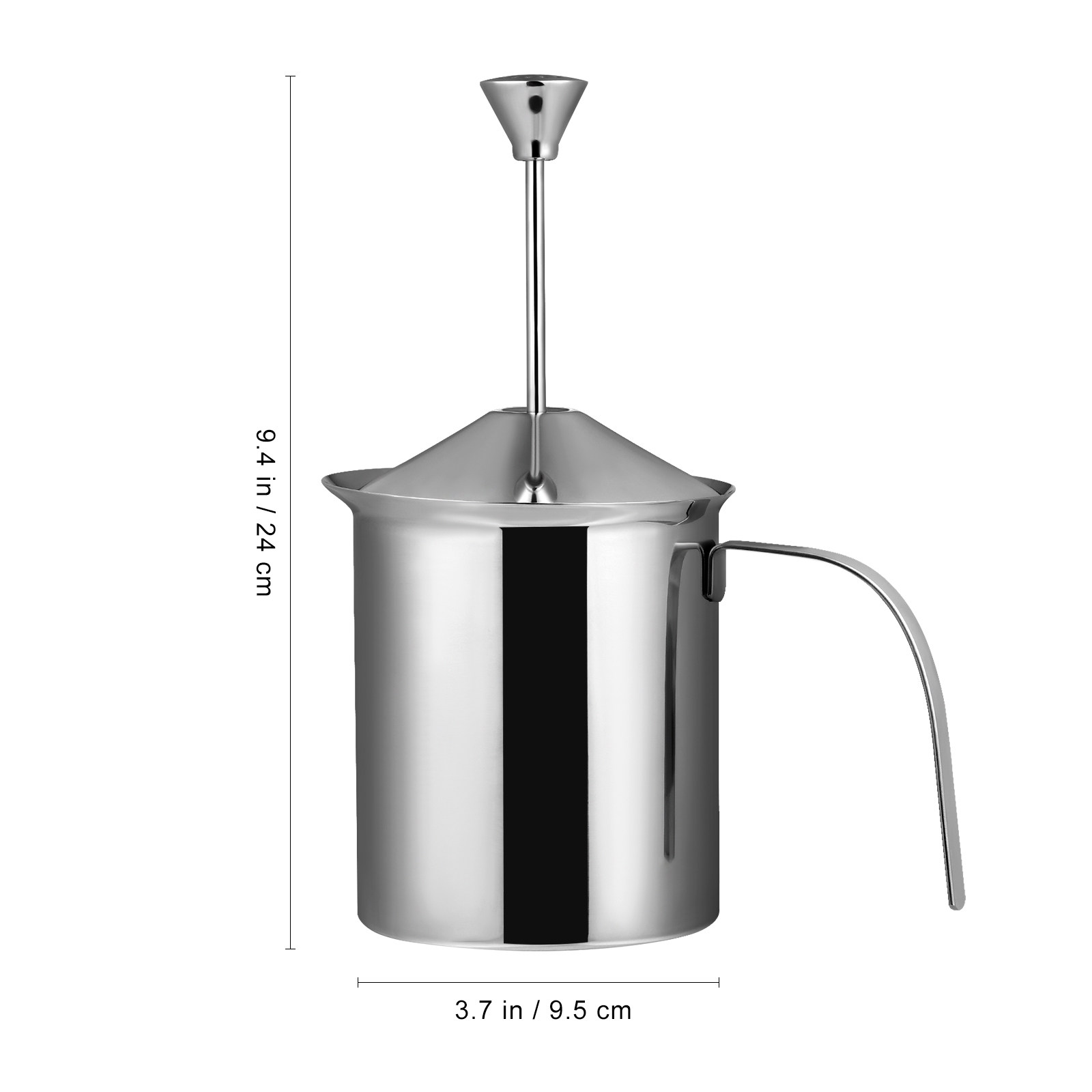 Hemoton Stainless Steel Manual - đánh giá và giá Milk Frother