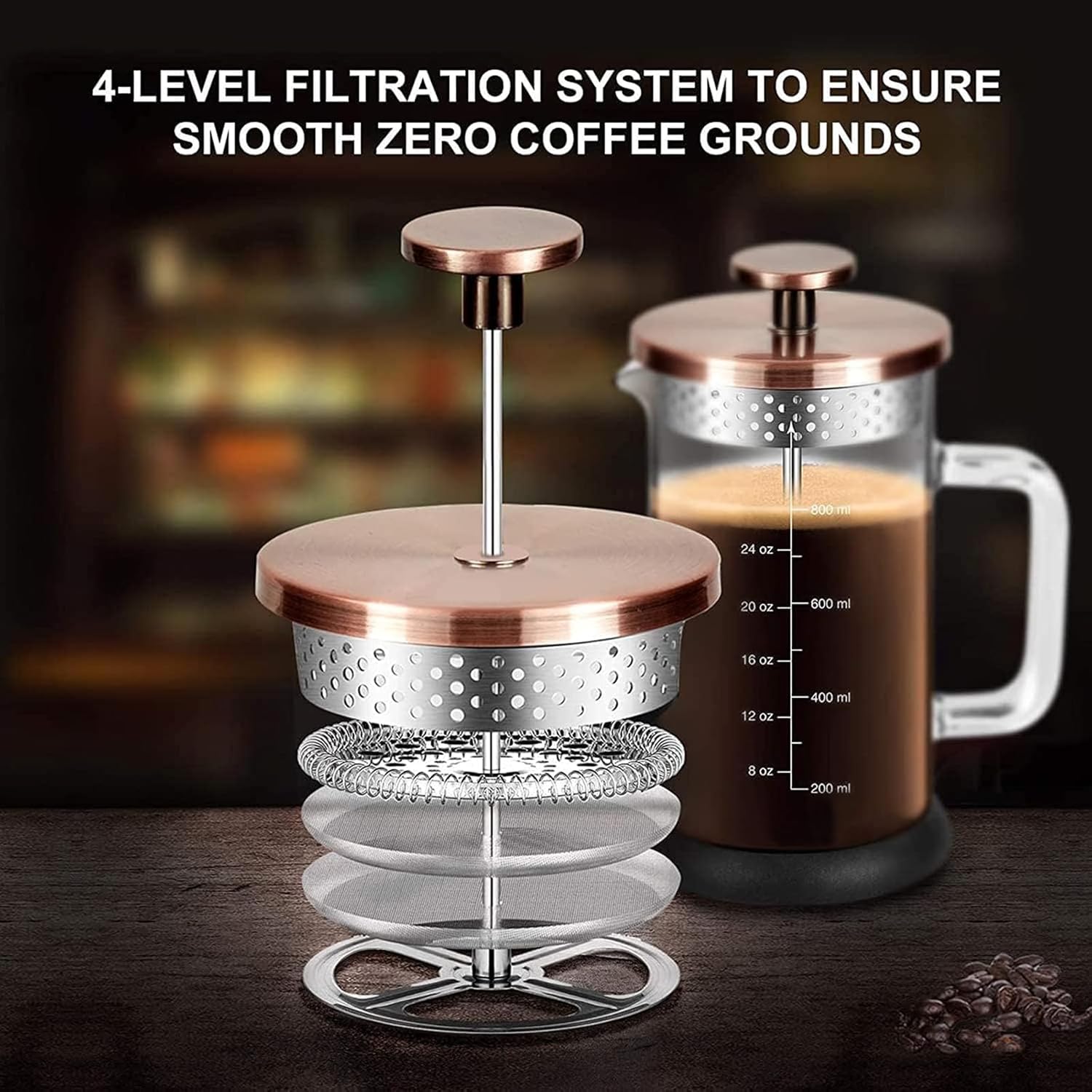 French Press Coffee Maker 34oz - đánh giá và giá French Press Coffee Maker