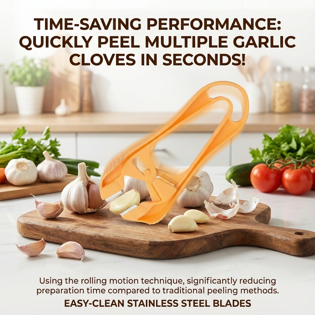 Stainless Steel Garlic Peeler  - đánh giá và giá Kitchen Gadgets For Chefs