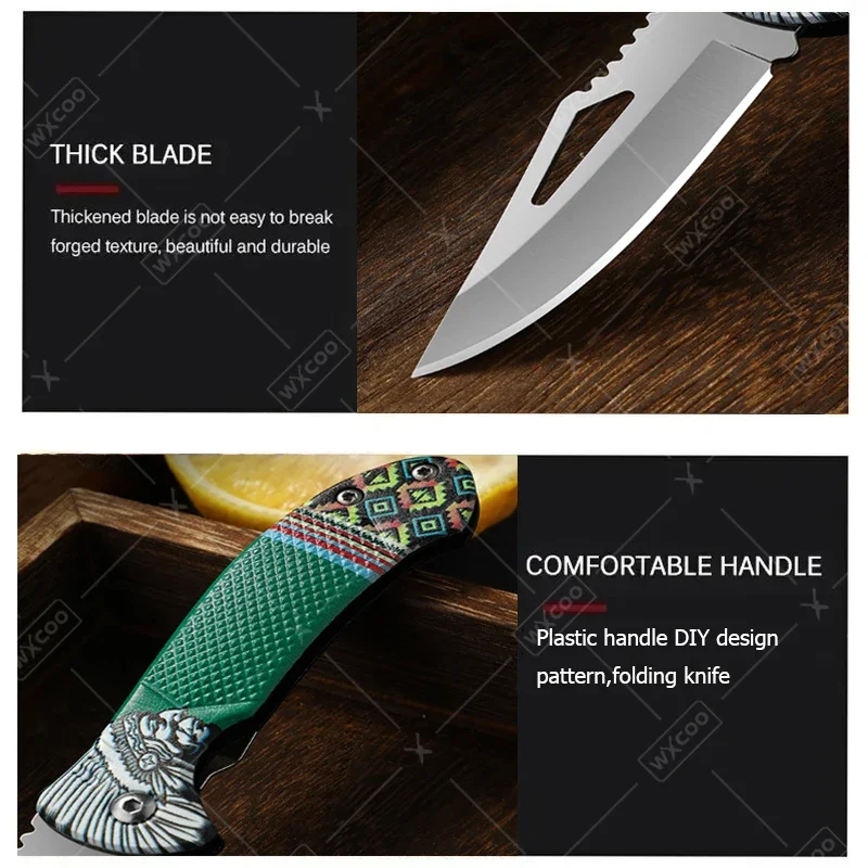 WXCOO Folding Knife Stainless  - đánh giá và giá Kitchen Gadgets And Equipment