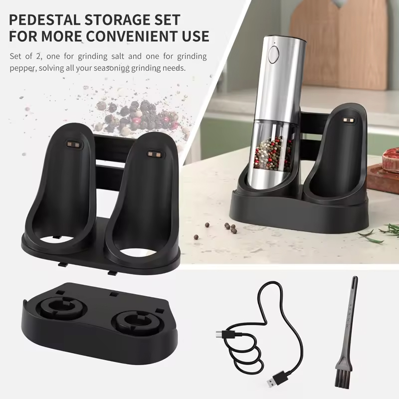 1/2PCS Electric Salt And Peppe - đánh giá và giá Kitchen Gadgets And Equipment