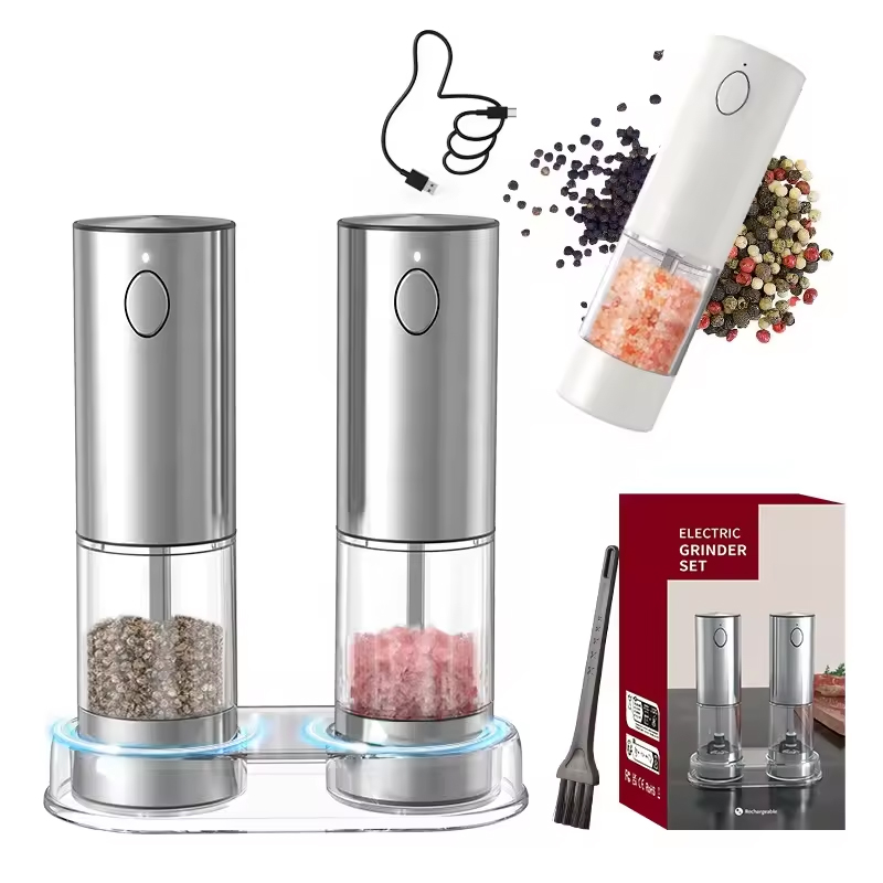 1/2PCS Electric Salt And Peppe - đánh giá và giá Kitchen Gadgets And Equipment