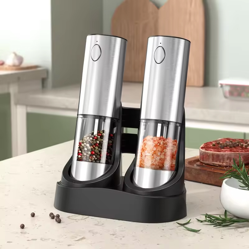 1/2PCS Electric Salt And Peppe - đánh giá và giá Kitchen Gadgets And Equipment