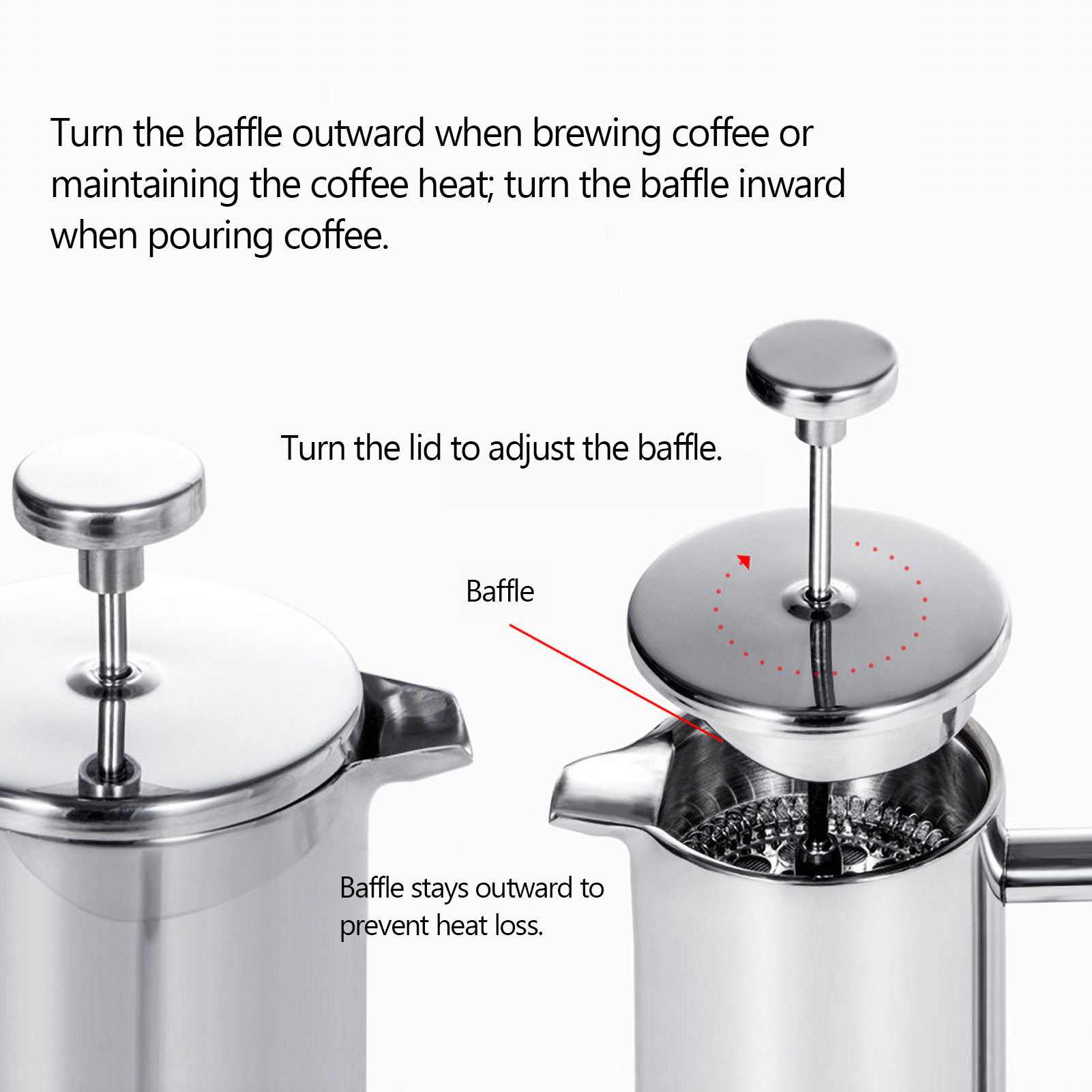 350ml/800ml/1000ml French Pres - đánh giá và giá French Press Coffee Maker