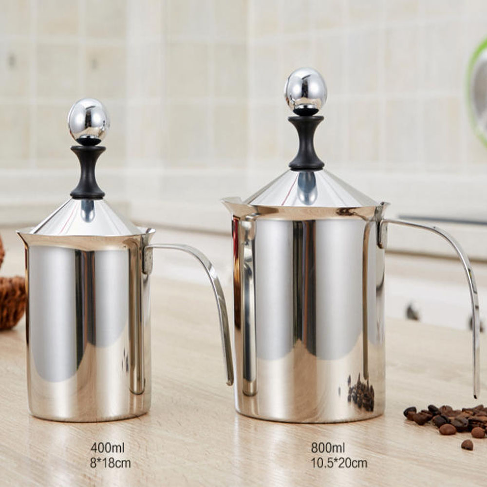 400ML 800ML Stainless Steel Ma - đánh giá và giá Milk Frother