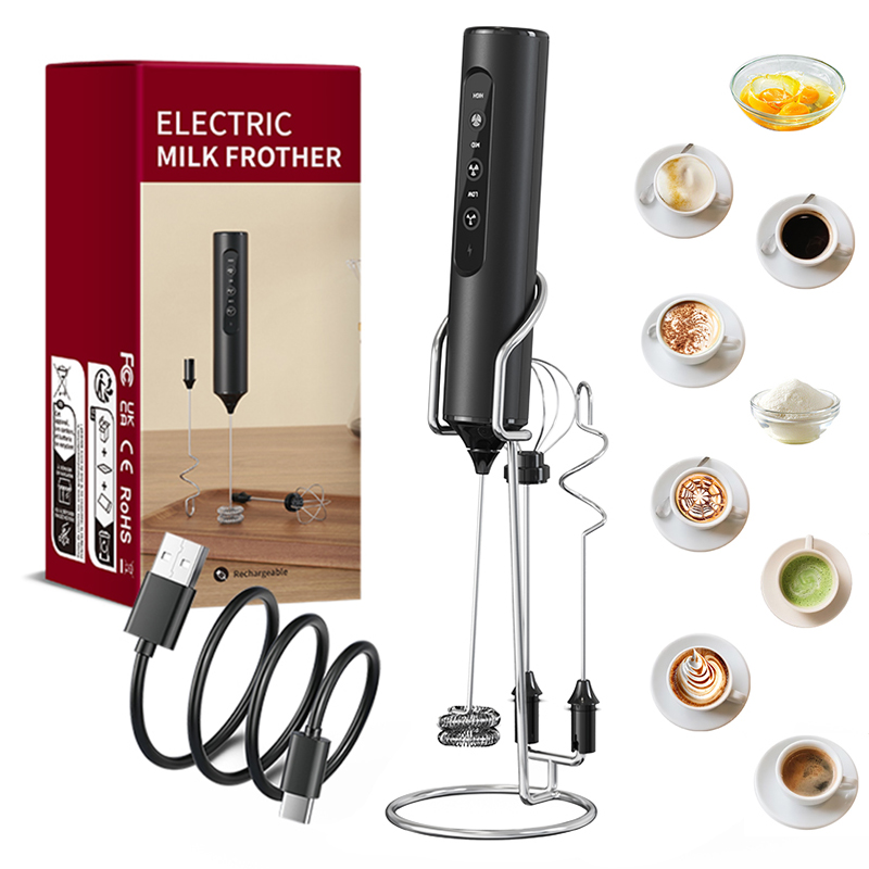 3 in 1 Electric Handheld Milk  - đánh giá và giá Milk Frother