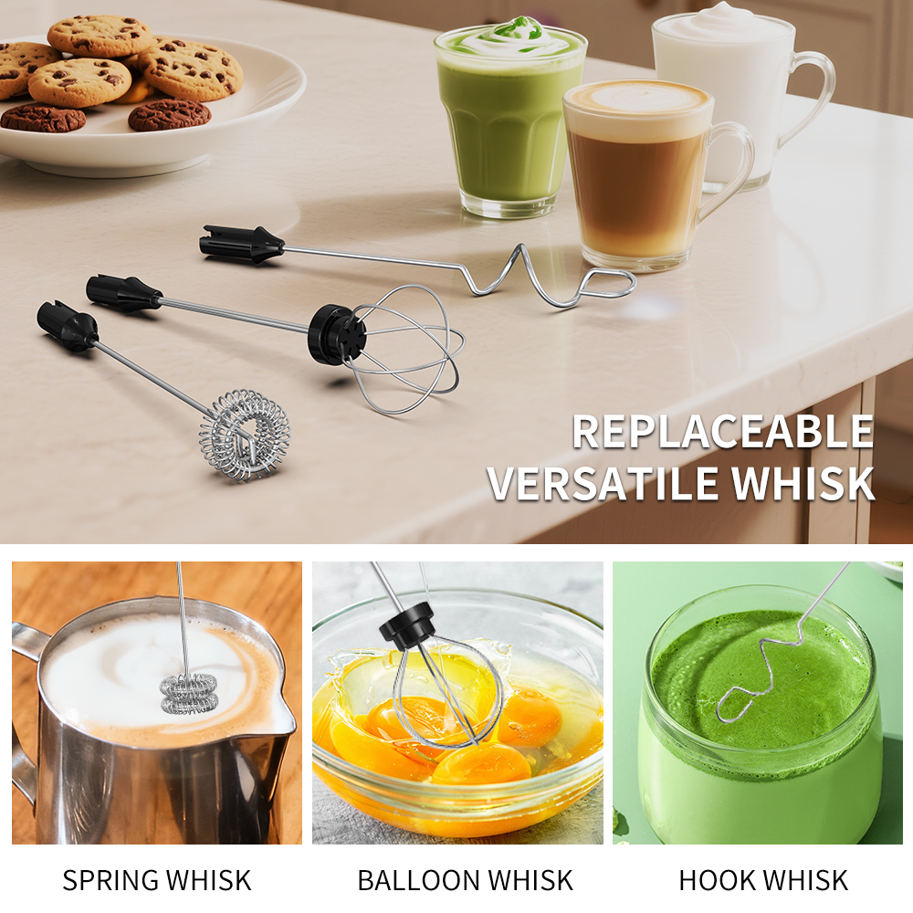 3 in 1 Electric Handheld Milk  - đánh giá và giá Milk Frother