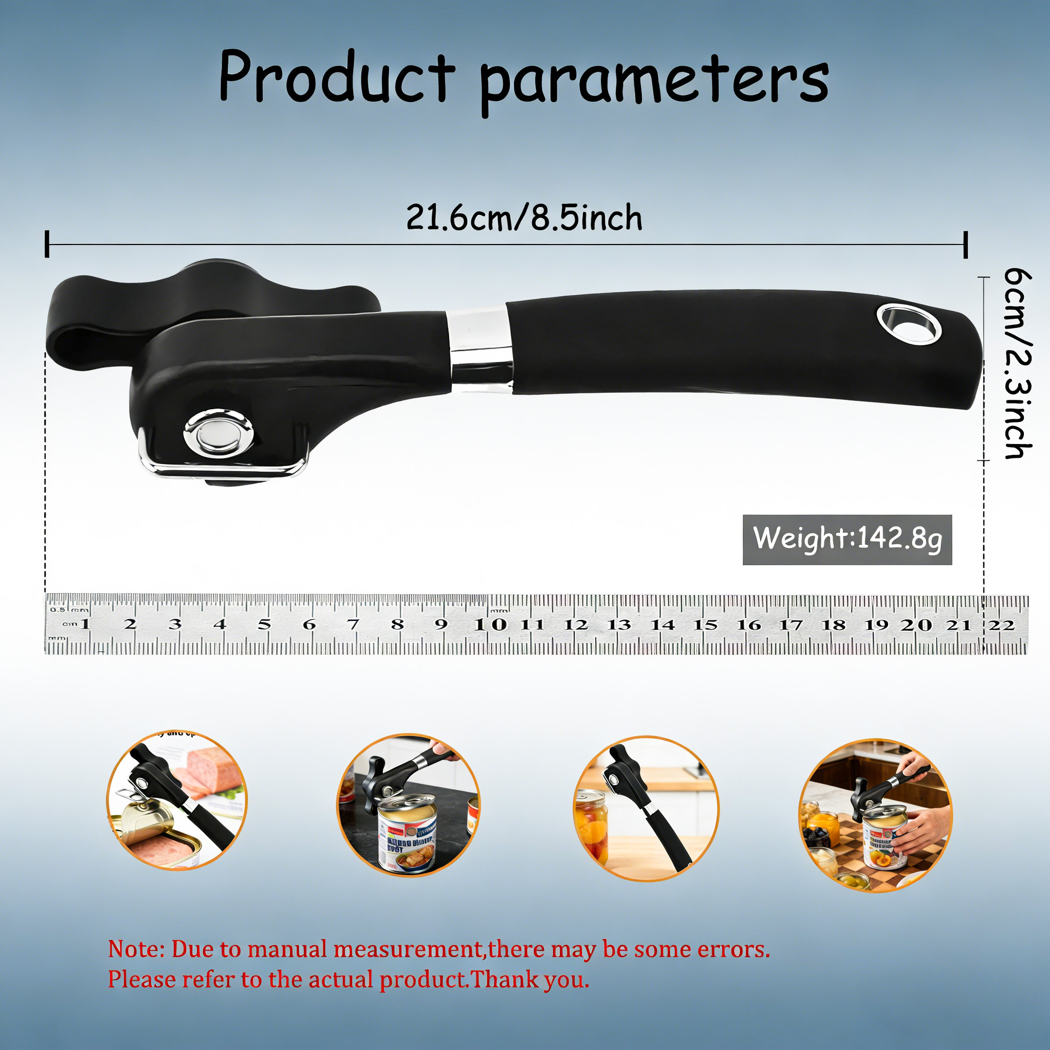 Multifunctional Manual Can Ope - đánh giá và giá Kitchen Gadgets Built In