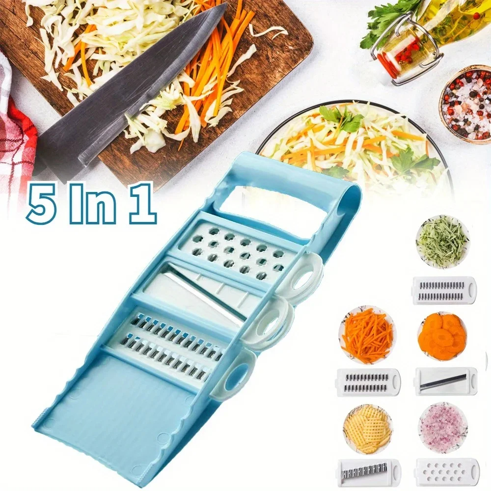 5-in-1 Manual Vegetable Choppe - đánh giá và giá Kitchen Helper Gadgets