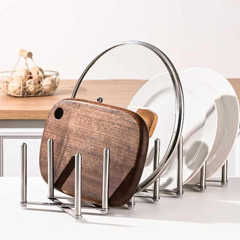 Pot Lid Tableware Storage Rack - đánh giá và giá Kitchen Gadgets Rack Storage