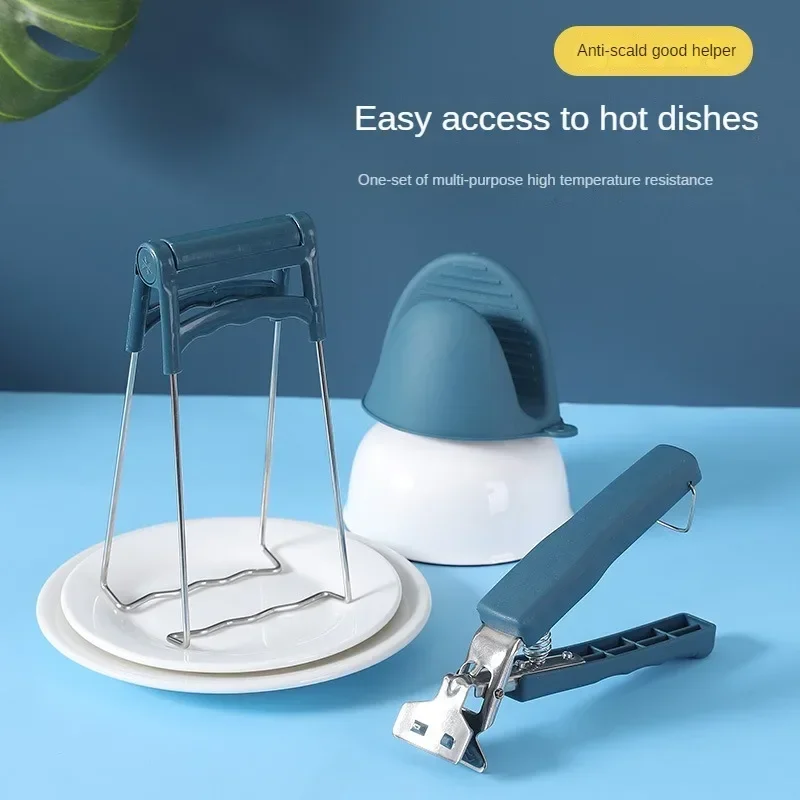 Anti-Scalding Bowl Clip Hot Di - đánh giá và giá Kitchen Helper Gadgets