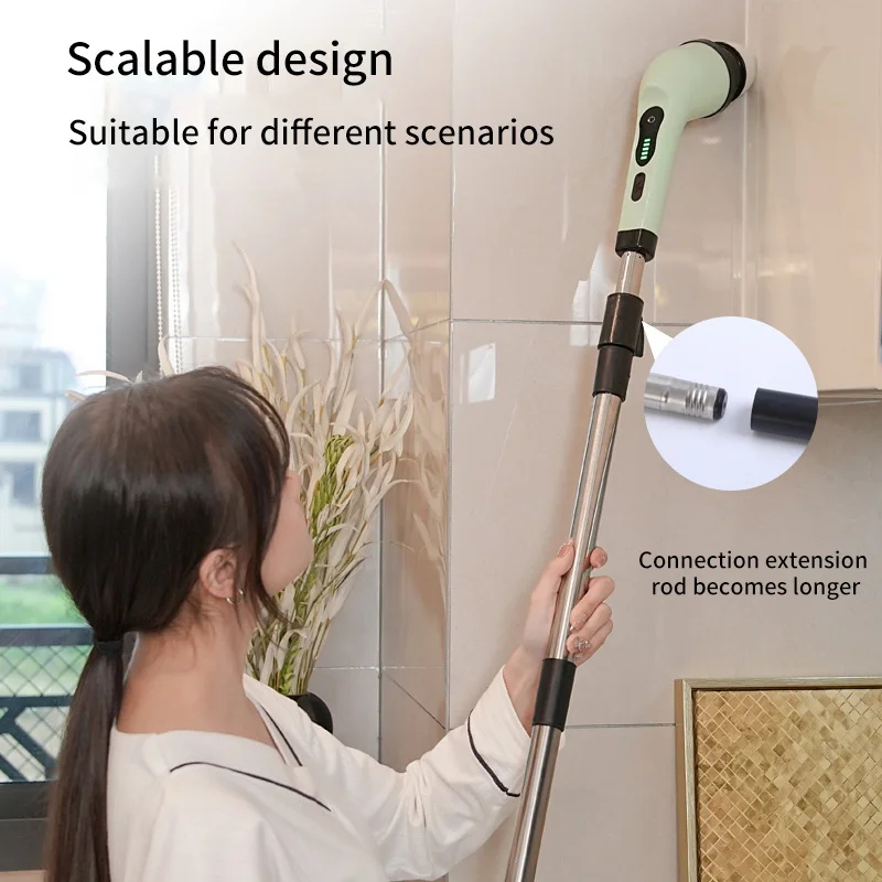 9-in-1 Electric Cleaning Brush - đánh giá và giá Kitchen Gadgets And Equipment