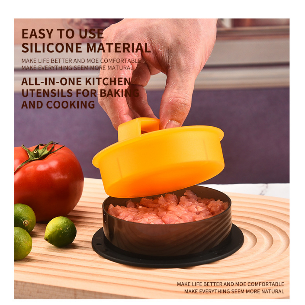 Round Hamburger Burger Press B - đánh giá và giá Kitchen Helper Gadgets