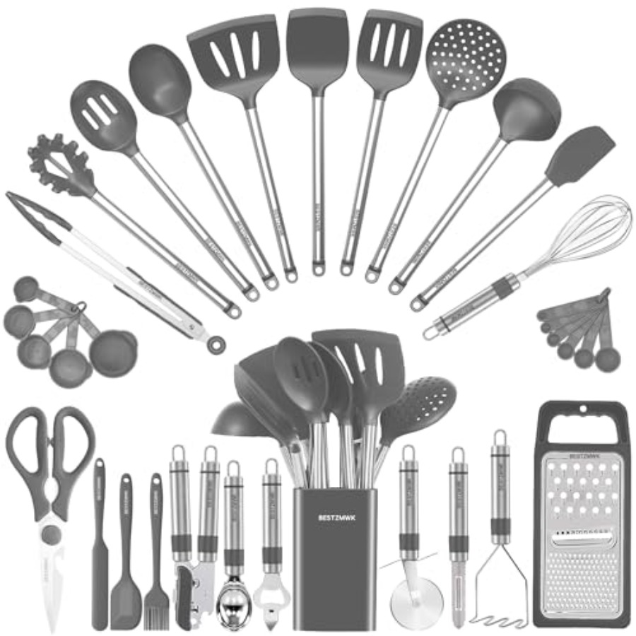 Kitchen Utensil Set-Silicone C - đánh giá và giá Kitchen Gadgets For Cooking