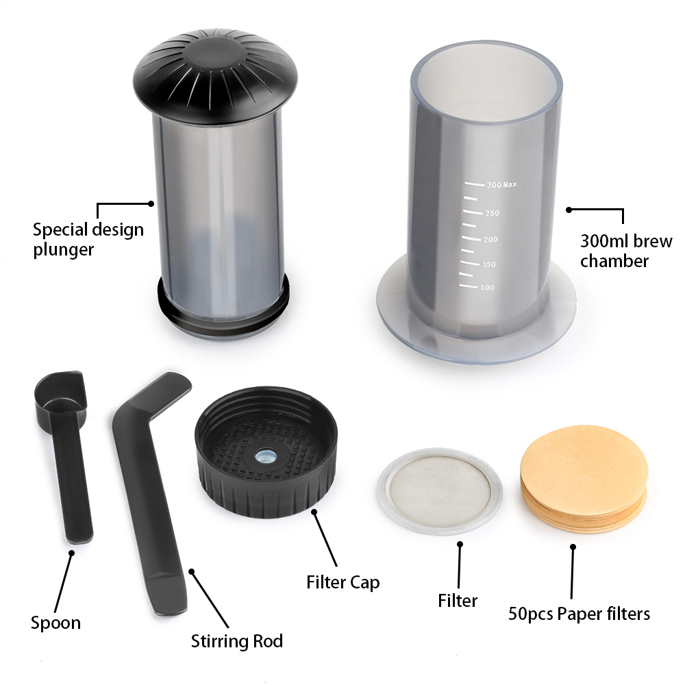 Portable Coffee Tea Maker for  - đánh giá và giá French Press Coffee Maker