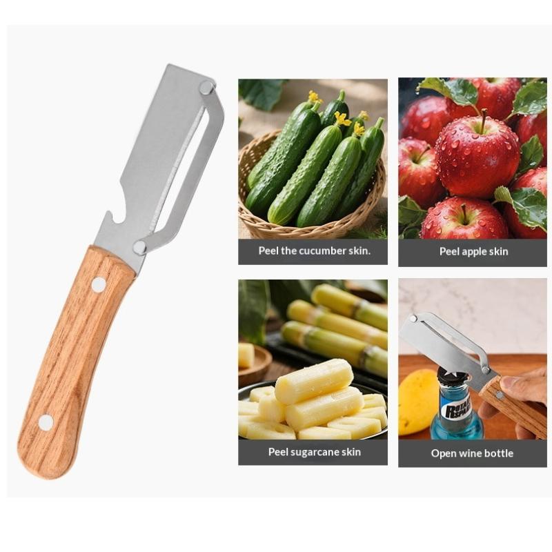 3 in 1 Serrated Peeler Knife f - đánh giá và giá Kitchen Gadgets For Chefs