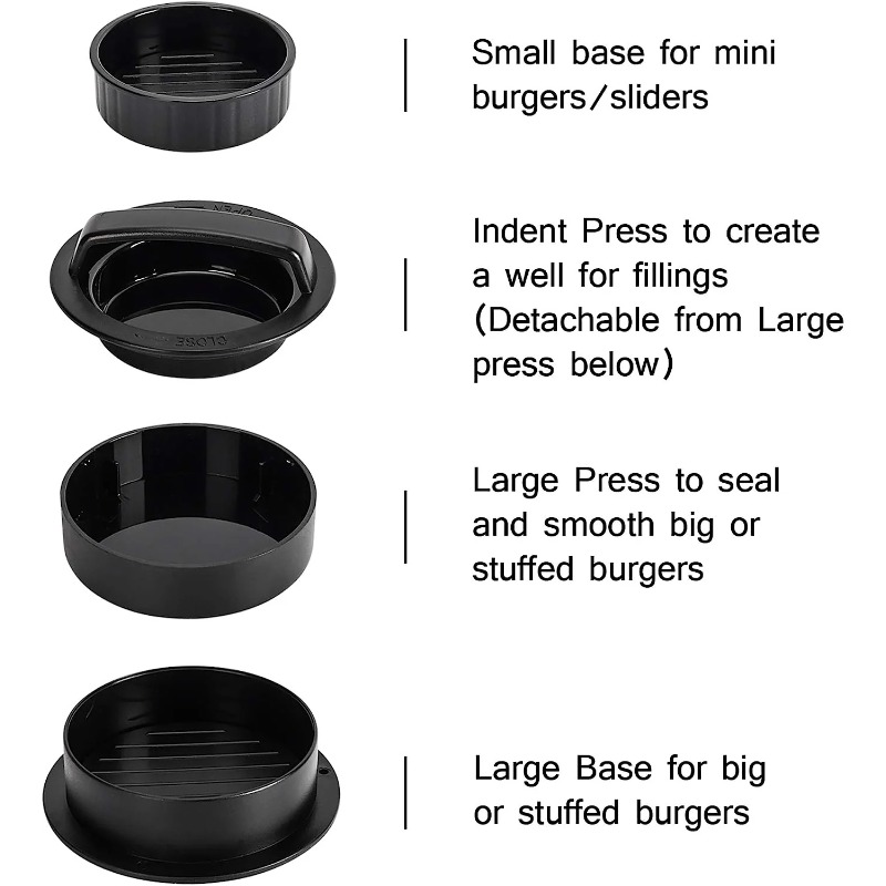 Non-stick Hamburger Press Mold - đánh giá và giá Kitchen Helper Gadgets