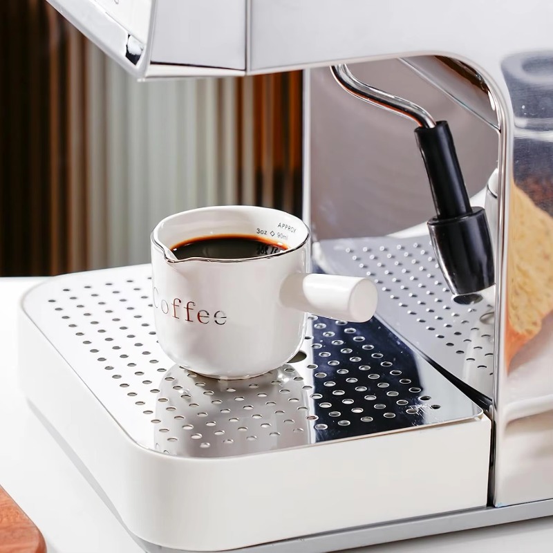 Mini Ceramic Coffee Cup with H - đánh giá và giá Milk Frother