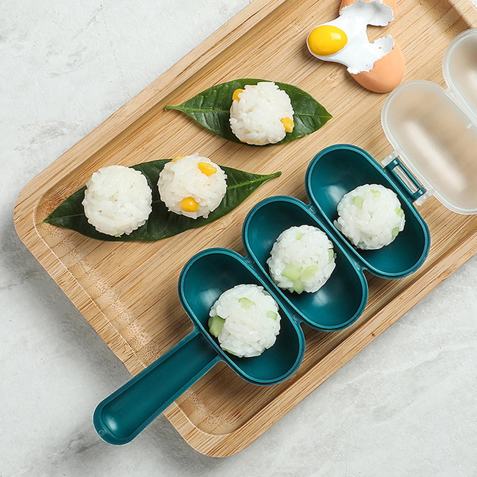 Sushi Mold Rice Roll Shaker Ba - đánh giá và giá Kitchen Helper Gadgets