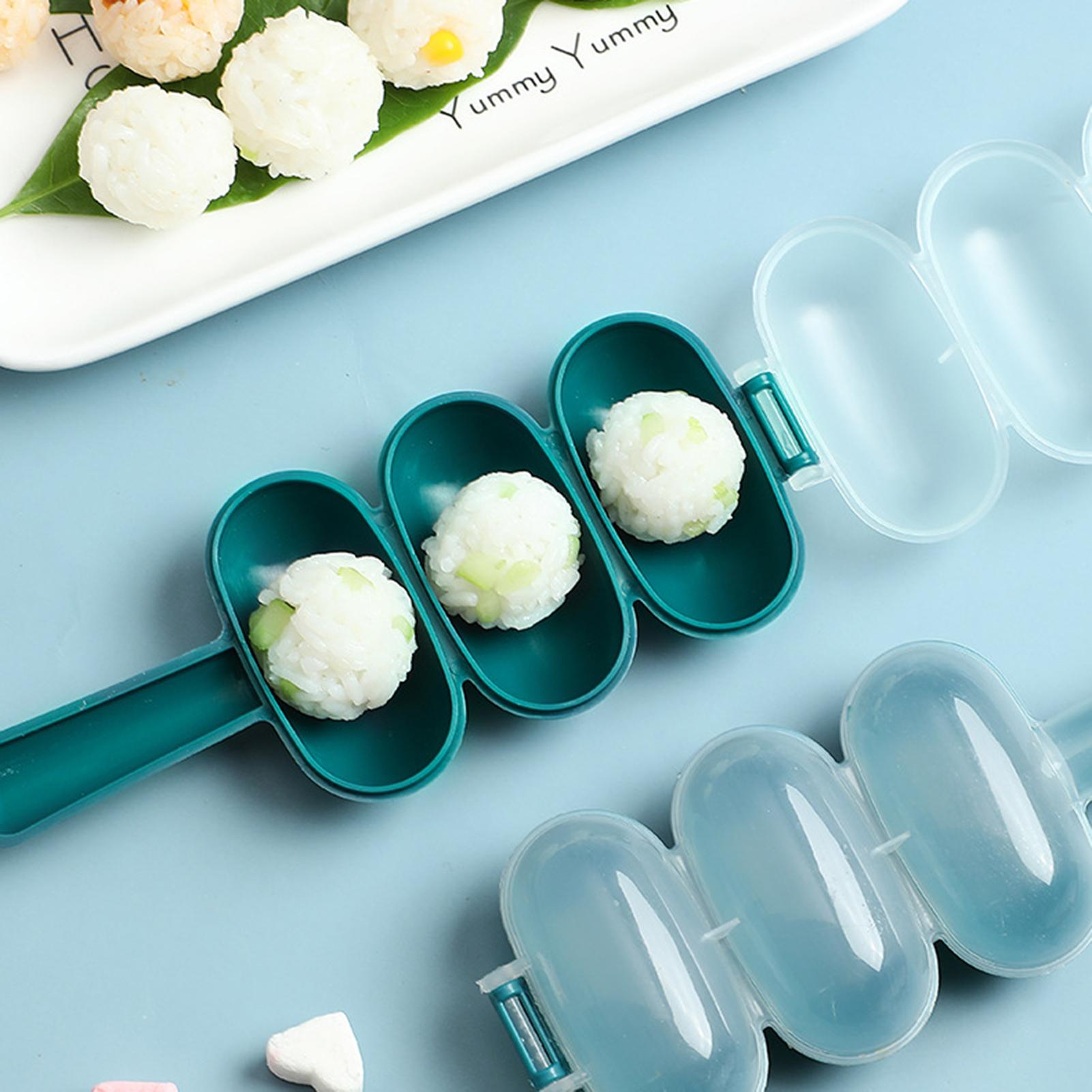 Sushi Mold Rice Roll Shaker Ba - đánh giá và giá Kitchen Helper Gadgets