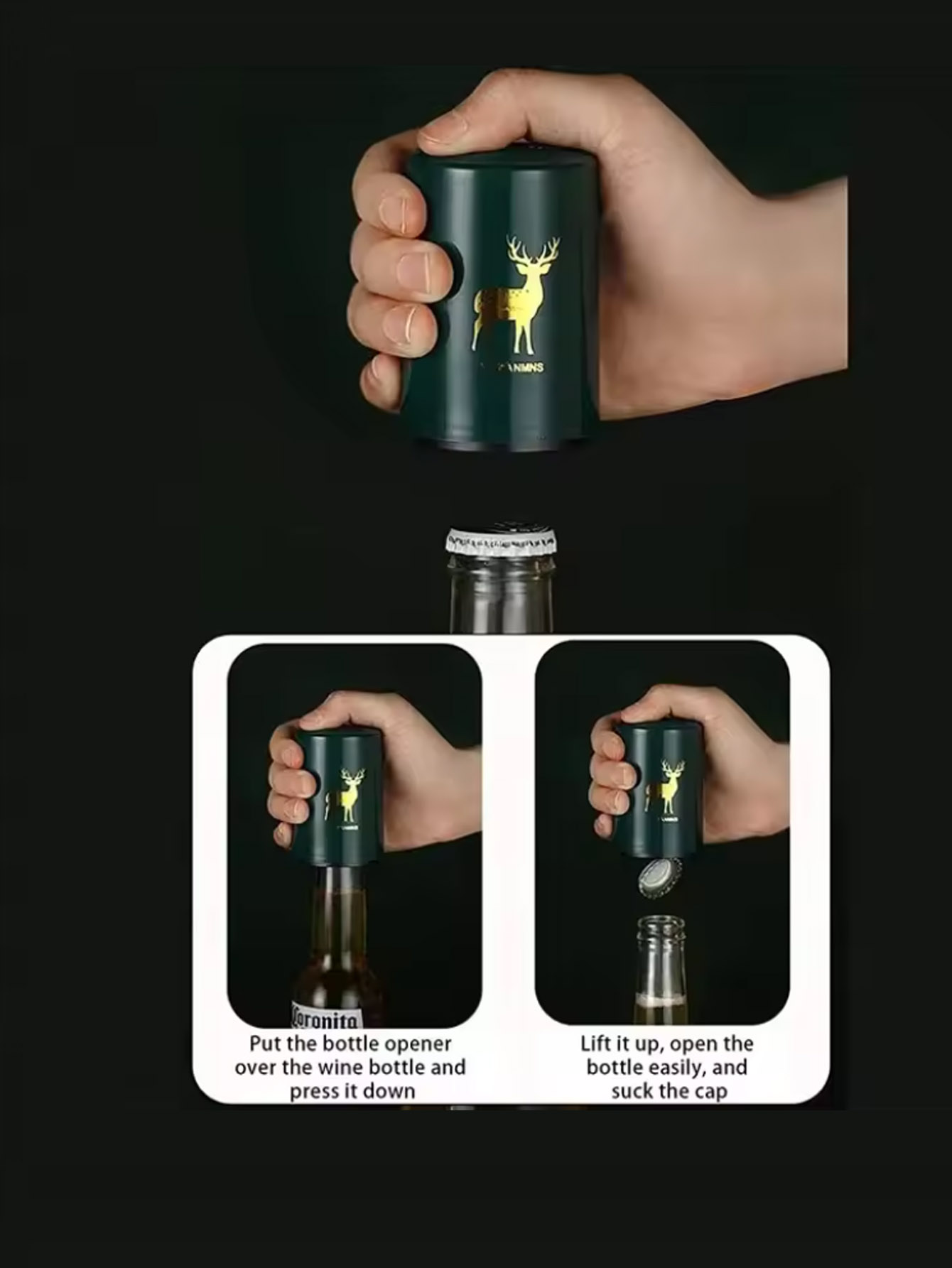 1Pcs Automatic Beer Bottle Ope - đánh giá và giá Kitchen Gadgets And Equipment