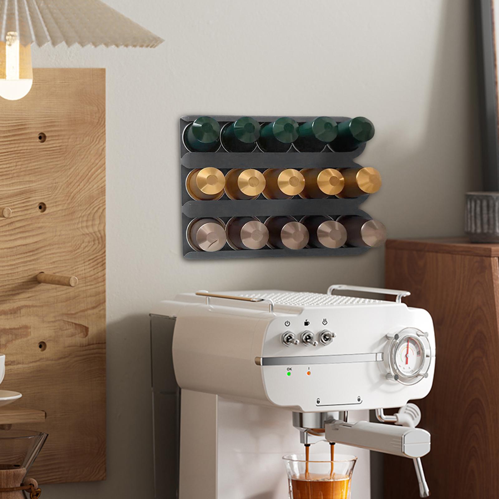 Coffee Pod Storage Wall Mounte - đánh giá và giá Kitchen Gadgets Rack Storage