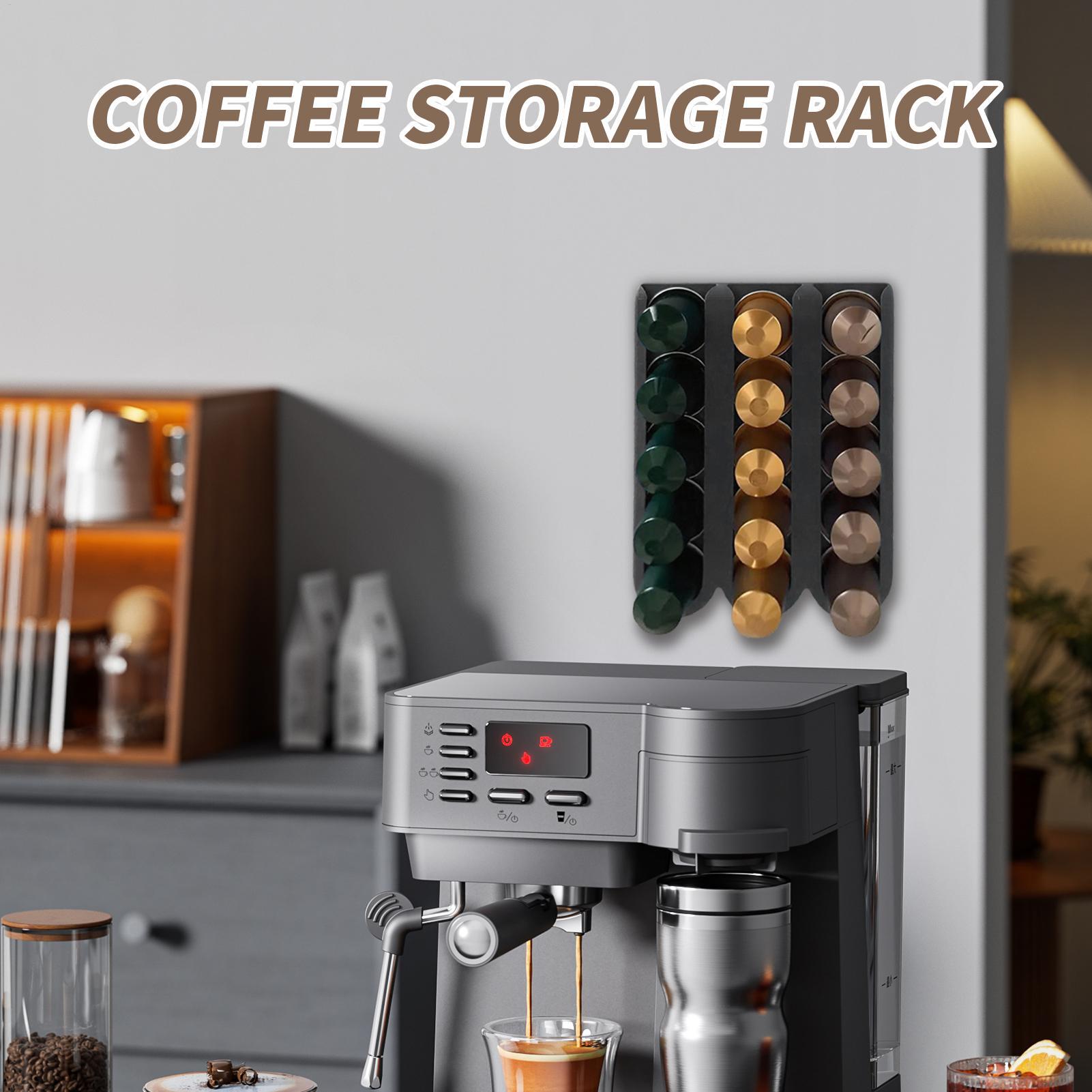 Coffee Pod Storage Wall Mounte - đánh giá và giá Kitchen Gadgets Rack Storage