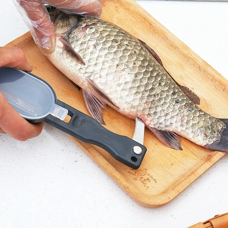 2 In1 Fishing Scale Brush Knif - đánh giá và giá Kitchen Gadgets Built In