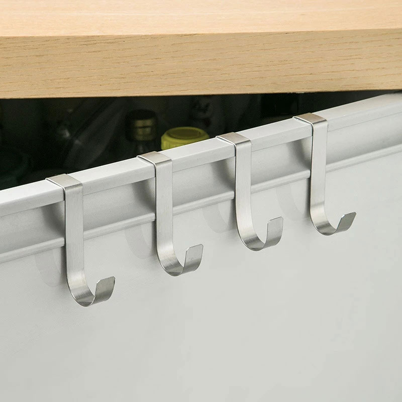 S-Shaped Metal Hook Cabinet Do - đánh giá và giá Kitchen Gadgets Rack Storage