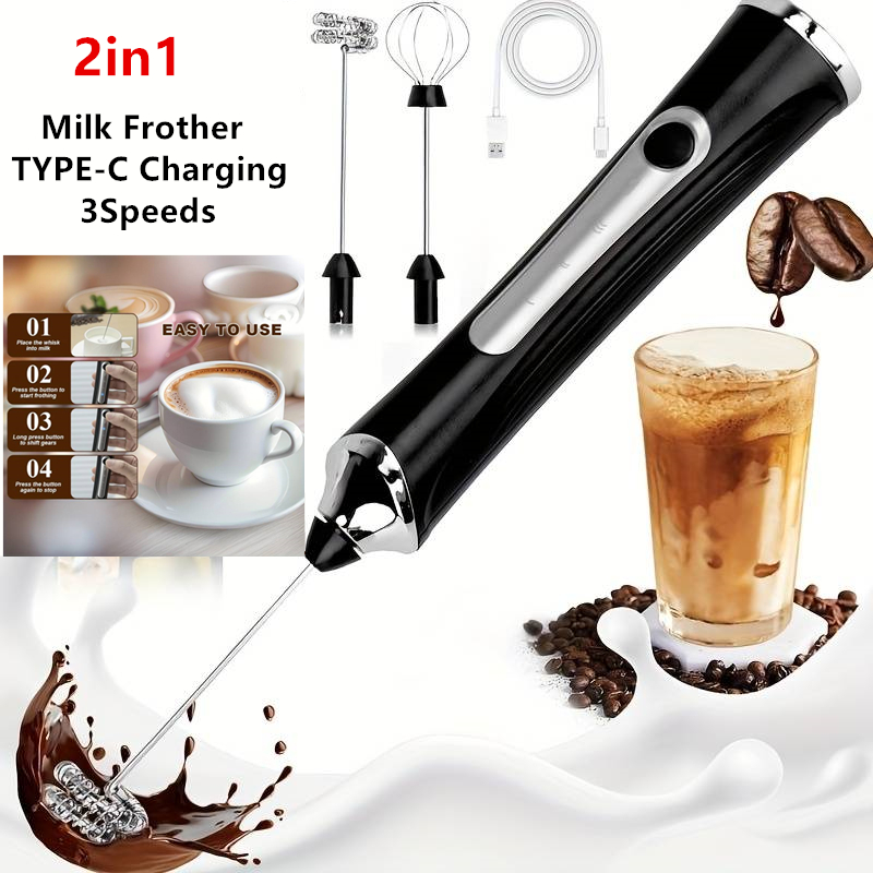 Wireless Electric Milk Frother - đánh giá và giá Milk Frother