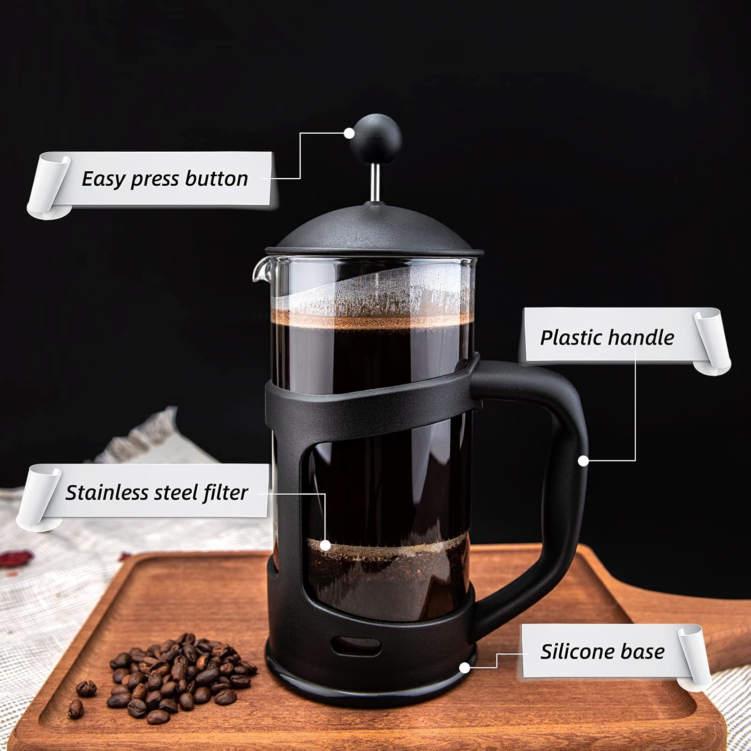 Mini French Press Coffee Maker - đánh giá và giá French Press Coffee Maker