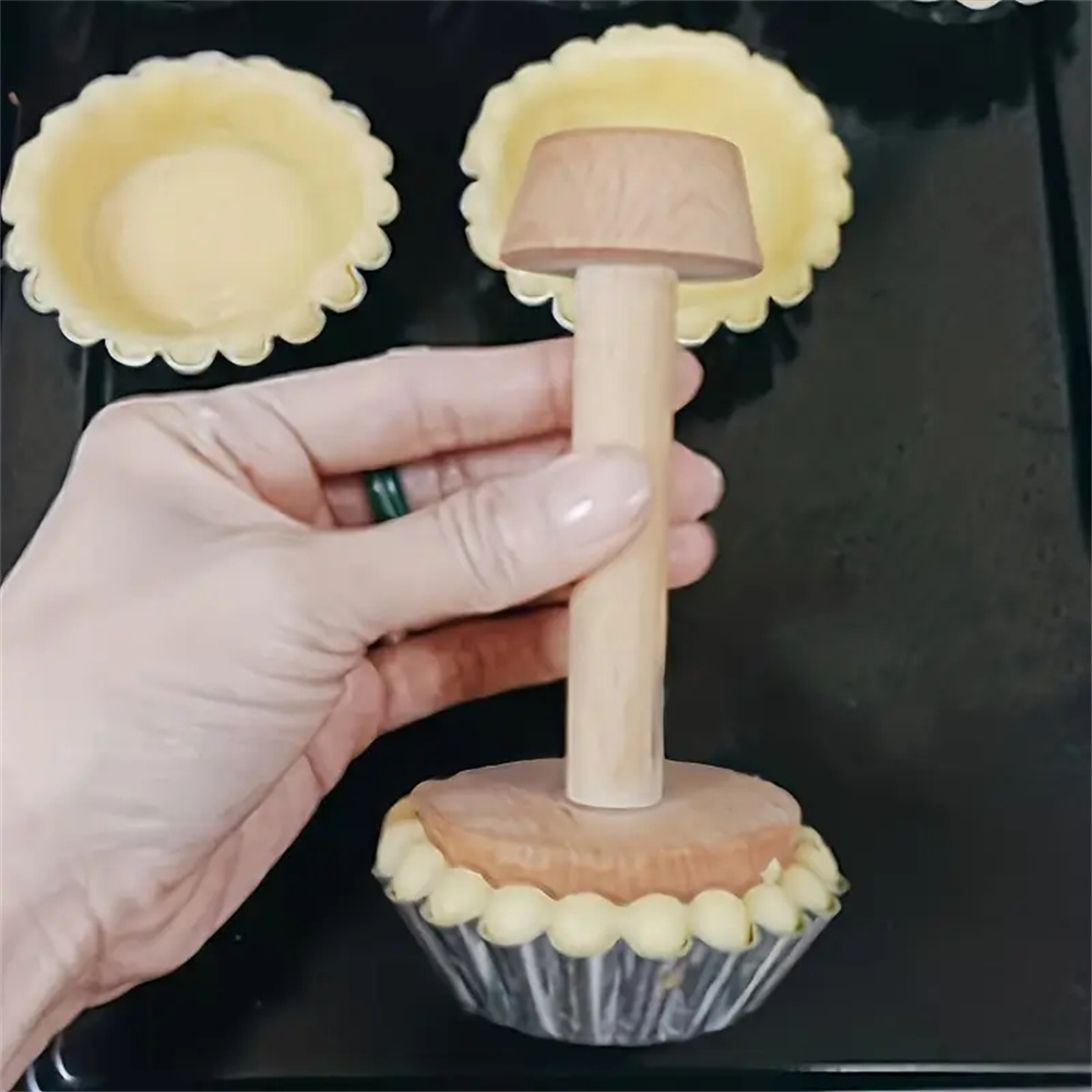 Premium Wooden Egg Tart Mold D - đánh giá và giá Kitchen Gadgets For Cooking