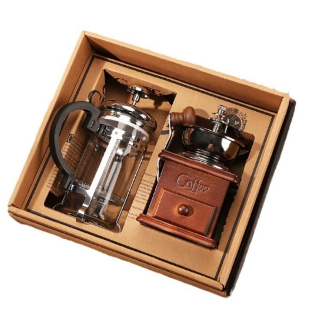 Coffee Maker Set Manual Coffee - đánh giá và giá French Press Coffee Maker