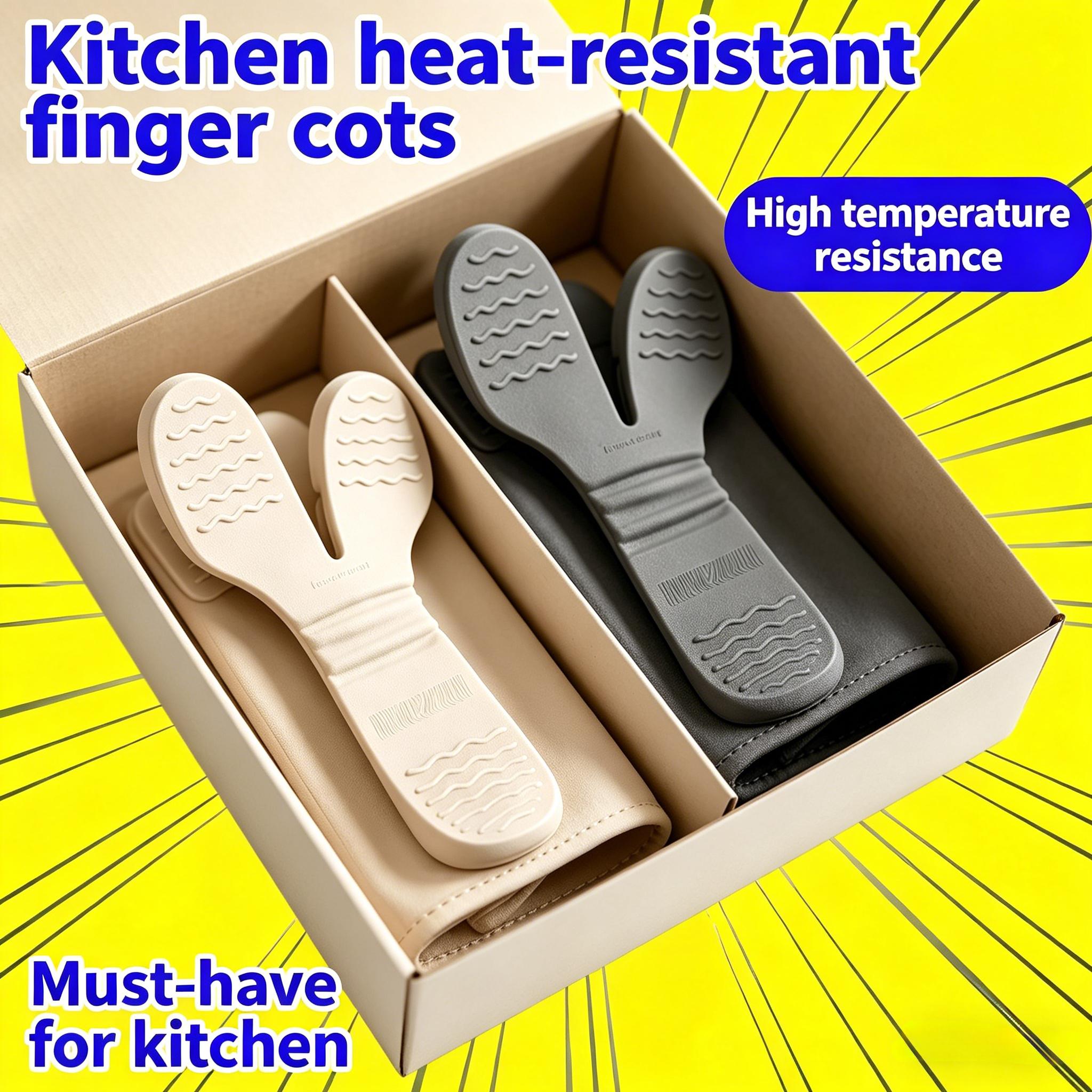 Anti-Slip Silicone Cooking Glo - đánh giá và giá Kitchen Gadgets Built In