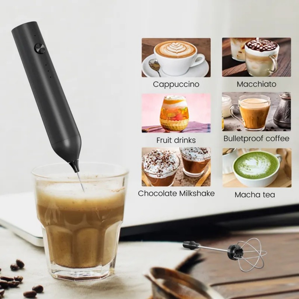 Wireless Electric Mini Milk Fr - đánh giá và giá Milk Frother