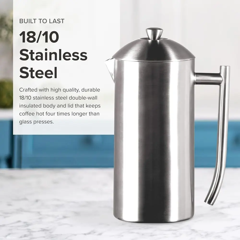 23-Ounce Stainless Steel Frenc - đánh giá và giá French Press Coffee Maker