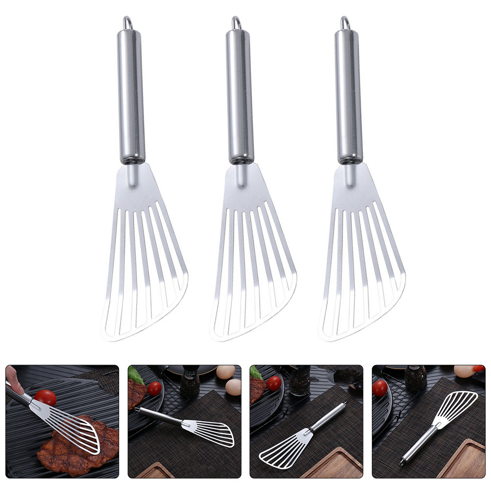 3pcs Stainless Steel Spatula F - đánh giá và giá Kitchen Gadgets For Cooking