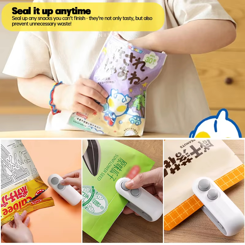 Mini Handheld Plastic Bag Seal - đánh giá và giá Kitchen Gadgets Built In