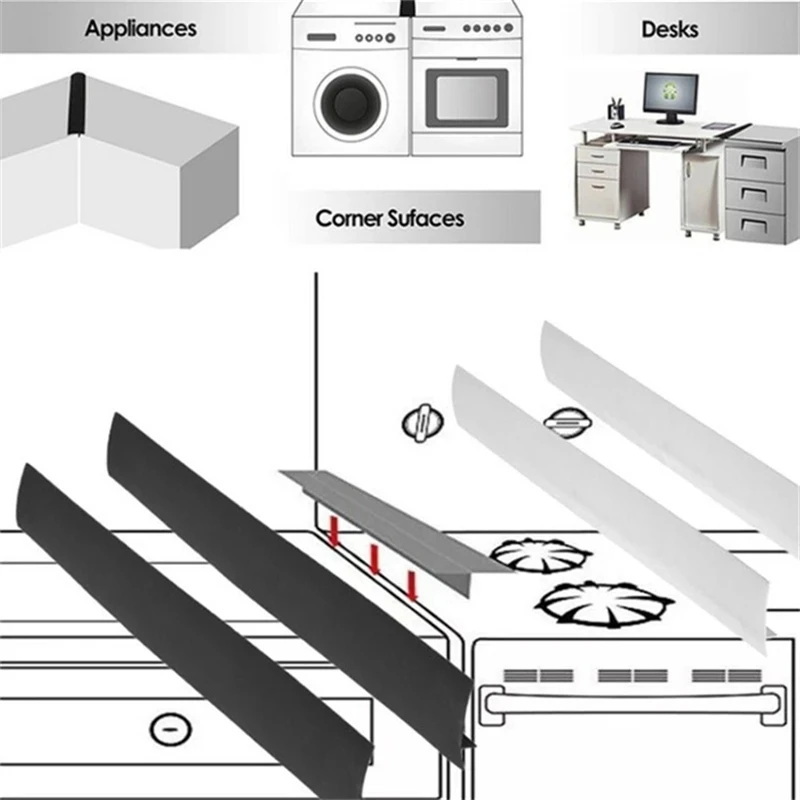 Stove Counter Gap Cover T-shap - đánh giá và giá Kitchen Gadgets Hacks