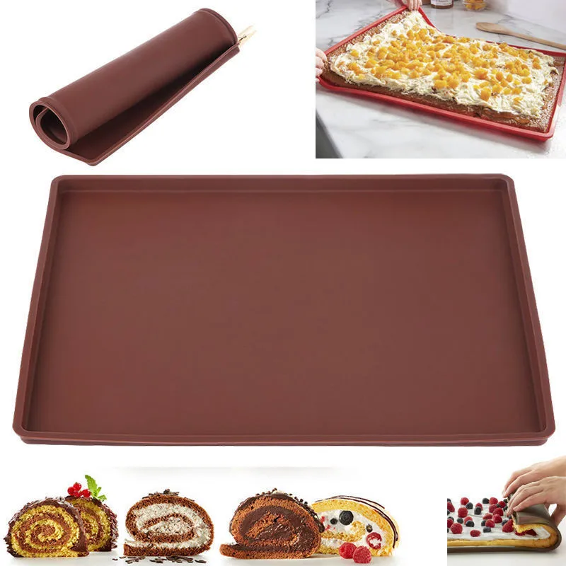 Silicone Baking Mat Cake Roll  - đánh giá và giá Kitchen Gadgets Hacks