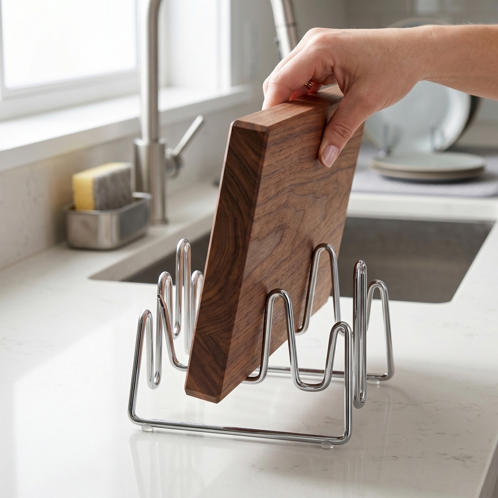 Cutting Board Holder Kitchen S - đánh giá và giá Kitchen Gadgets Rack Storage