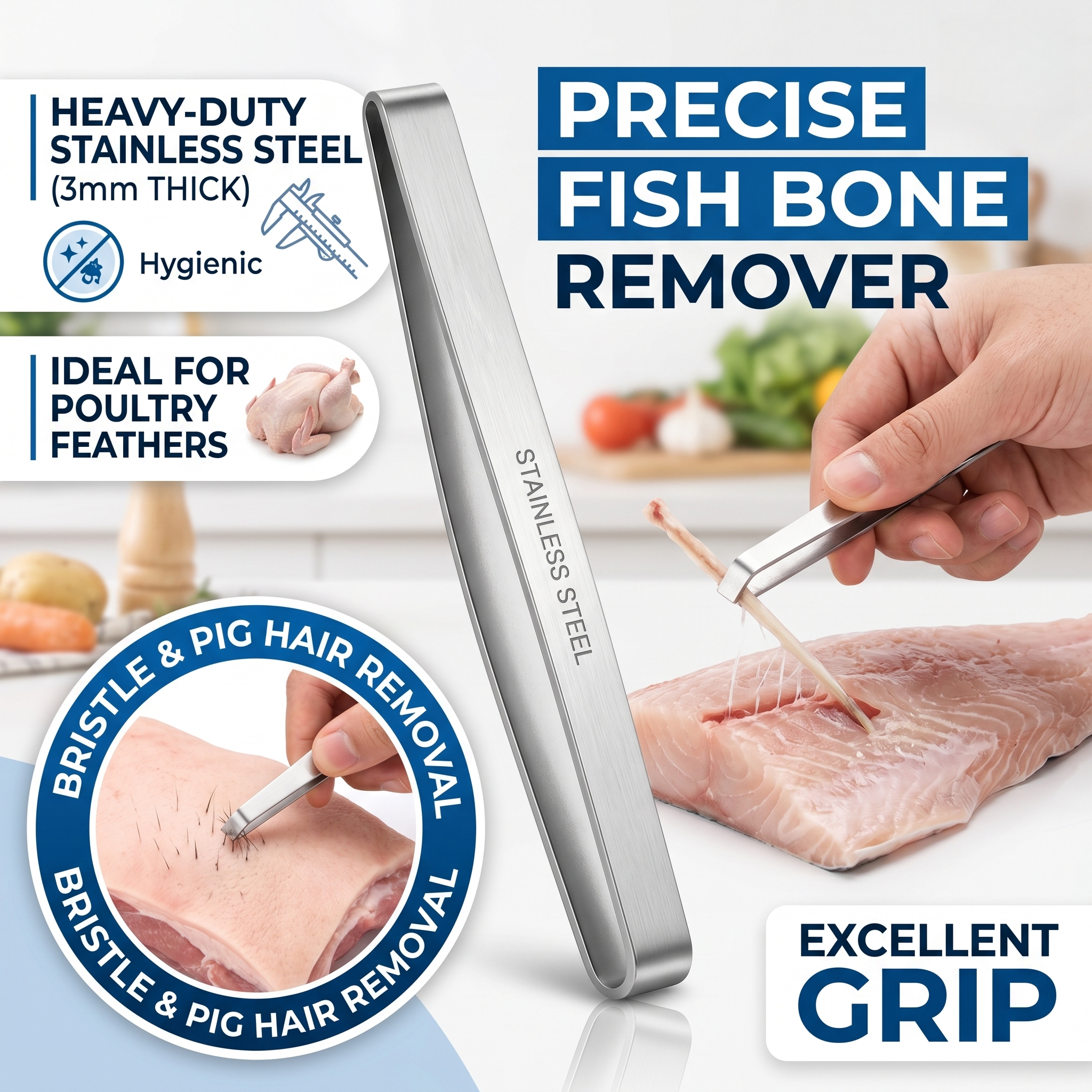 Stainless Steel Flat and Slant - đánh giá và giá Kitchen Helper Gadgets